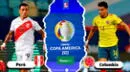 DirecTV EN VIVO, Perú 0-0 Colombia ONLINE: partido por tercer puesto en Copa América