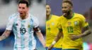Lionel Messi y Neymar elegidos los mejores jugadores de la Copa América