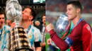 Lionel Messi y Cristiano Ronaldo ganaron con sus selecciones en la misma fecha