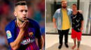 Jordi Alba encaró a Ibai tras asistir a la cena de Lionel Messi: "¿Qué haces acá?"