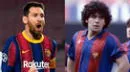 ¿Lionel Messi lo emula? Diego Maradona ganó el Mundial tras dejar al Barcelona