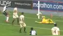 ¡Peinó el palo! Concha casi clava el 2-0 ante Universitario