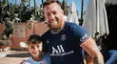 Conor McGregor se lució con camiseta del PSG previo debut de Messi