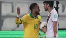 Carlos Zambrano y su reacción tras primer gol de Brasil: "VAR, no los aguanto más"