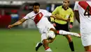 Marcos López casi anota el descuento para la Selección Peruana