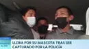 Sujeto que fue capturado robando lloró por el futuro de su mascota: "Jefe, se va a perder mi perro"