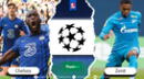 Ver Chelsea - Zenit EN VIVO: PT 0-0 por Grupo H de la Champions League