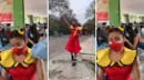 Joven es viral en TikTok tras asistir al VacunaFest vestida como 'Wendy' de Pataclaun