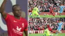Gol de Liverpool al Manchester City por obra de Sadio Mané