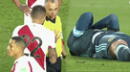 Alexander Callens y la fuerte entrada a Lionel Messi en el Perú vs. Argentina
