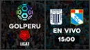 Ver GOLPERÚ en vivo, Alianza vs. Cristal: 0-0 por segunda final de la Liga 1