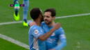 Lluvia de goles: Gol de Sterling para el 4-0 de Manchester City sobre Leicester