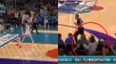 Viral: jugador de NBA lanzó el balón a espectadora tras cometer terrible blooper