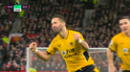 Joao Moutinho anotó un golazo para la victoria del Wolves sobre el United de CR7