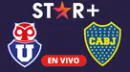 STAR (+) Plus en vivo GRATIS, Boca vs. U de chile (0-0)