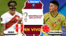 Con gol de Edison Flores, Perú vs. Colombia EN VIVO 1-0 por Eliminatorias Conmebol 2022