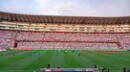 ¡Emocionante! Aviones de la FAP sobrevolaron el estadio Nacional con la bandera de Perú