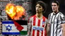 De terror: Atlético Madrid vs Juventus cancelado por violencia entre Israel y Palestina