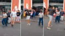 Tiktok: extranjeros arman fiesta en Centro de Lima y dejan en ridículo a ambulantes