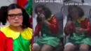Captan a la Chilidrina Huachana fumando extraño cigarrillo y es viral en TikTok - VIDEO