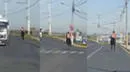 Joven es captado cabalgando apresurado y usuarios estallan: "Por su bono de puntualidad"