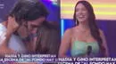 Jazmín Pinedo quedó sorprendida tras el beso que Gino Assereto le dio a Nadia en EEG - VIDEO