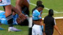 Nilson Loyola se lesionó a los 2 minutos y preocupa a Cristal de cara a la Libertadores