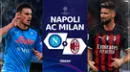 Napoli vs. Milan EN VIVO ONLINE GRATIS por ESPN 2 y STAR Plus
