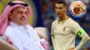 Las falsas declaraciones que atribuyen al presidente del Al-Nassr sobre Cristiano Ronaldo