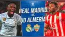 Real Madrid vs. Almería EN VIVO vía ESPN y Star Plus ONLINE GRATIS