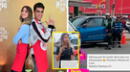 Karime Scander y Jorge Guerra, 'Jimmy y Alessia' de AFHS, sufren accidente vehicular