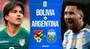 Argentina vs. Bolivia EN VIVO sin Messi: transmisión del partido
