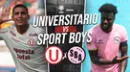 Universitario vs. Sport Boys EN VIVO por internet vía GOLPERU