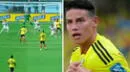 James Rodríguez anotó un golazo para Colombia y se quebró de la emoción - VIDEO