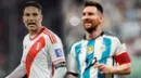 ¿Cuándo y a qué hora juega Perú vs Argentina en el Estadio Nacional?