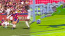Nuevo error de Real Madrid y Fermín casi anota el 2-0 de Barcelona: pelota chocó en el palo