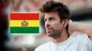 Gerard Piqué es acusado de racista y discriminador por desafortunado comentario sobre Bolivia