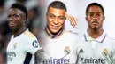 Con Mbappé, Endrick y Vinicius: el PODEROSO once de Real Madrid que irá por la 16va. Champions