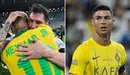 Neymar reveló que Messi le envió un mensaje tras VENCER a Cristiano Ronaldo en Arabia