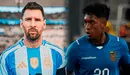 Sin Lionel Messi: Alineaciones confirmadas de Argentina vs. Ecuador para amistoso