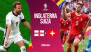 Inglaterra vs. Suiza EN VIVO por Eurocopa 2024: pronóstico, horario y dónde ver