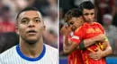 Kylian Mbappé y su inédita reacción al ver que España le remontó a Francia en la Eurocopa