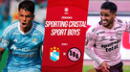 Sporting Cristal vs. Sport Boys EN VIVO por Liga 1 MAX: transmisión del partido