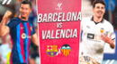 Barcelona vs Valencia HOY EN VIVO por LaLiga: Alineación, horarios y canales de TV