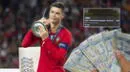 Hincha de Cristiano Ronaldo apuesta por Portugal ante Croacia y si gana, se lleva 21 mil soles