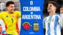 VER Colombia vs Argentina EN VIVO ONLINE por internet GRATIS: transmisión del partido