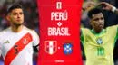 Perú vs. Brasil EN VIVO por Latina TV y Movistar Deportes: minuto a minuto