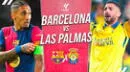 Barcelona vs Las Palmas EN VIVO por LaLiga: cuándo juega, horario y dónde ver partido