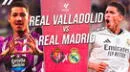 Real Madrid vs. Valladolid EN VIVO ONLINE GRATIS por ESPN: minuto a minuto