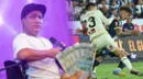 Jorge Luna ganó su apuesta con gol al último minuto de la 'U' y cobra más de 3 mil soles: esta fue su jugada